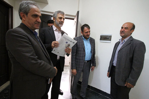 بازدید اعضای کمسیون فرهنگی شورای شهر اصفهان از مجتمع مطبوعاتی اصفهان به مناسبت روز خبرنگار