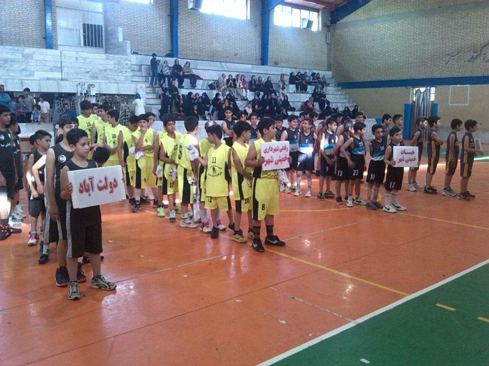 برگزاری افتتاحیه مسابقات مینی بسکتبال قهرمانی شهرستان های استان در برخوار