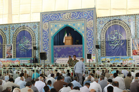 نماز عبادی سیاسی جمعه اصفهان در مصلای بزرگ امام خمینی (ره)