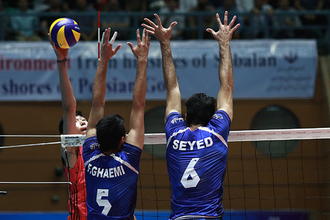 دیوار چین مقابل قدرت والیبال ایران فرو ریخت