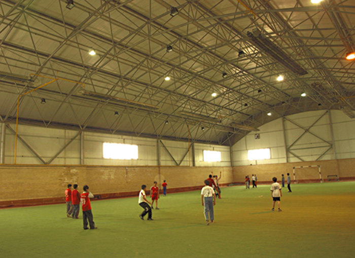 افتتاح سالن ورزشی ویژه تاکسیرانان قزوین