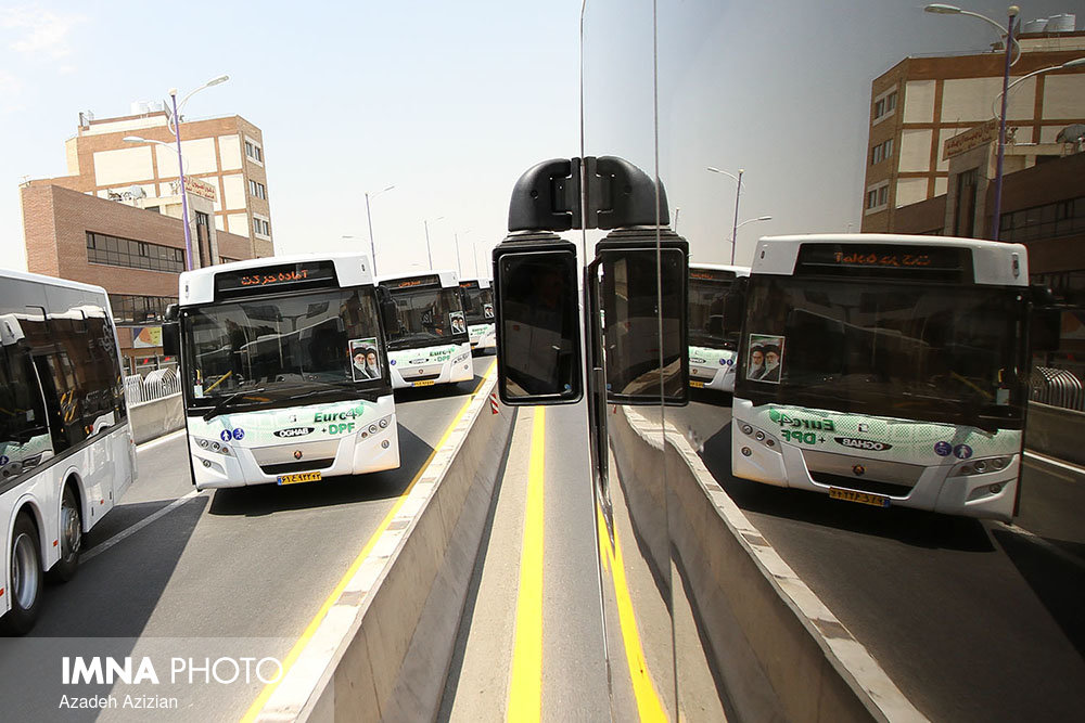 خدمات رایگان اتوبوس‌های BRT برای افراد معلول