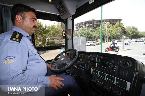 Isfahan bus fleet/ BRT lines
