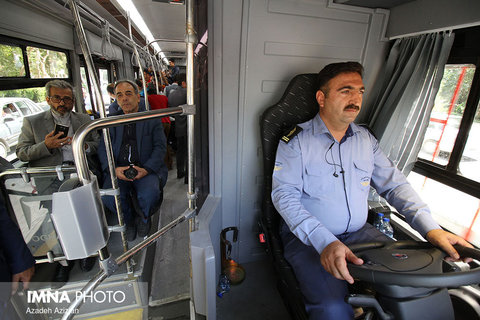 Isfahan bus fleet/ BRT lines