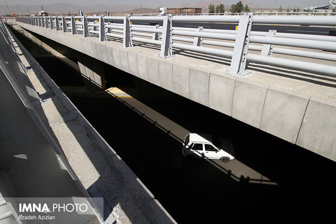 Ashkavand Interchange inauguration