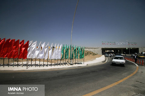 Ashkavand Interchange inauguration