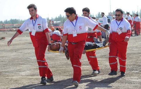 پوشش امدادی هلال احمر و ۱۳ مورد عملیات رهاسازی در اصفهان