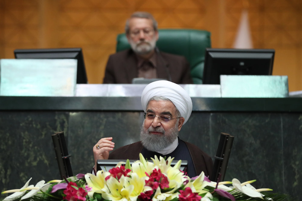 روحانی:  افزون بر خزانه، صندوق‌ها را هم خالی تحویل گرفتیم/ «قفل تحریم» شکسته شده است