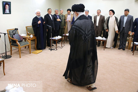 Supreme Leader/ president Rouhani