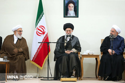 Supreme Leader/ president Rouhani