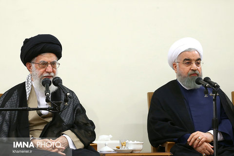 Supreme Leader/ president Rouhani