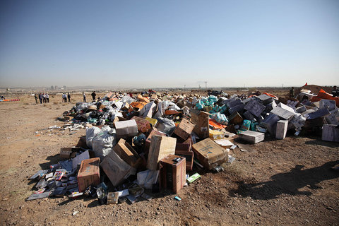 امحا بیش از ۱۴۰ تن کالای قاچاق کشف‌ شده در استان اصفهان