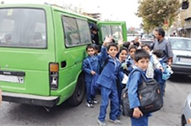 معافیت سرویس مدارس تربت‌حیدریه از پرداخت هزینه صدور مجوز