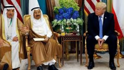 حسادت رئیس جمهور میلیاردر آمریکا به امیر کویت