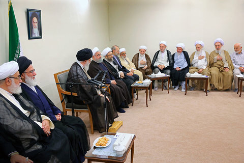 دیدار رئیس و اعضای دوره جدید مجمع تشخیص مصلحت نظام با رهبر معظم انقلاب 
