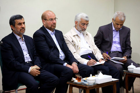دیدار رئیس و اعضای دوره جدید مجمع تشخیص مصلحت نظام با رهبر معظم انقلاب 