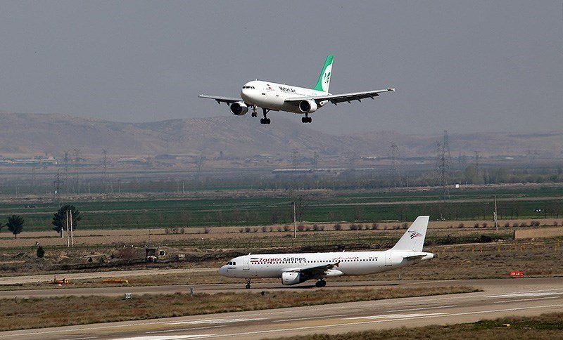 فرودگاه اصفهان در رتبه سوم نشست و برخواست پروازهای خارجی