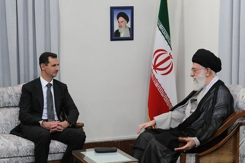 Assad thanks Iran's Supreme Leader to stand against terrorism 