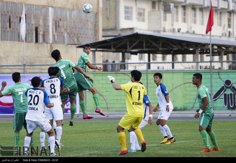 Iranian team ranks 1st in Asian Student Football Champs