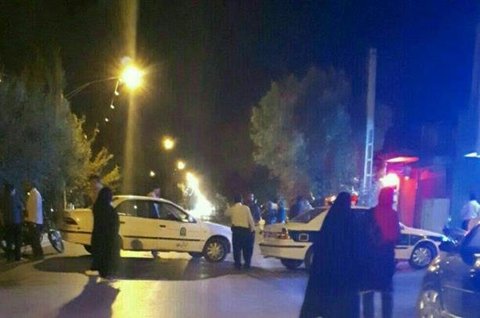 کشف یک خودروی بمب‌گذاری شده در خیابان بهشتی تهران