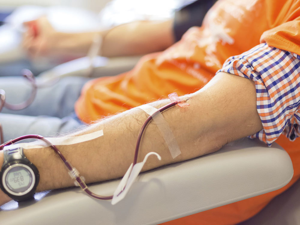 عوارض اهدای خون