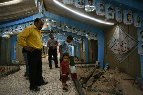 نمایشگاه بزرگ خاکیان افلاک در اردوگاه قدس شهرستان مبارکه