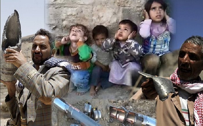 کشتار یمنی ها با بمب های خوشه ای آمریکایی