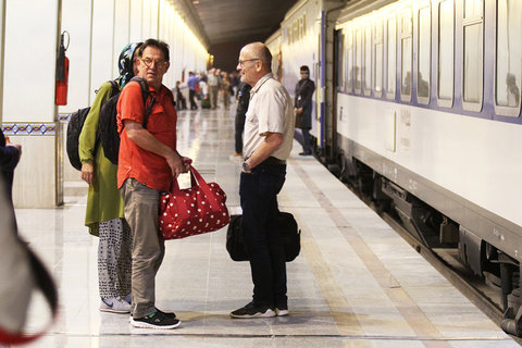 ورود قطار گردشگری "هزار و یک شب" به اصفهان 