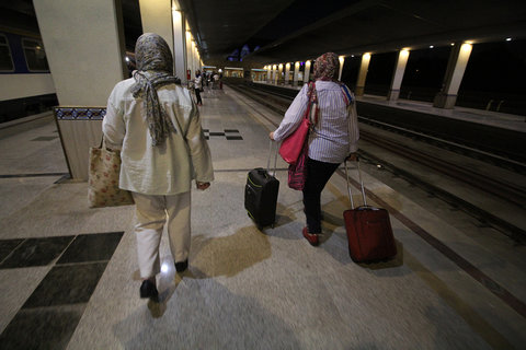 ورود قطار گردشگری "هزار و یک شب" به اصفهان 