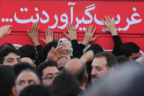 استقبال از پیکر مطهر شهید حججی در میدان امام (ره) اصفهان (1)