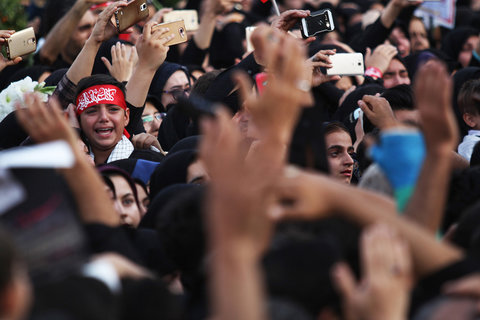 استقبال از پیکر مطهر شهید حججی در میدان امام (ره) اصفهان (3)