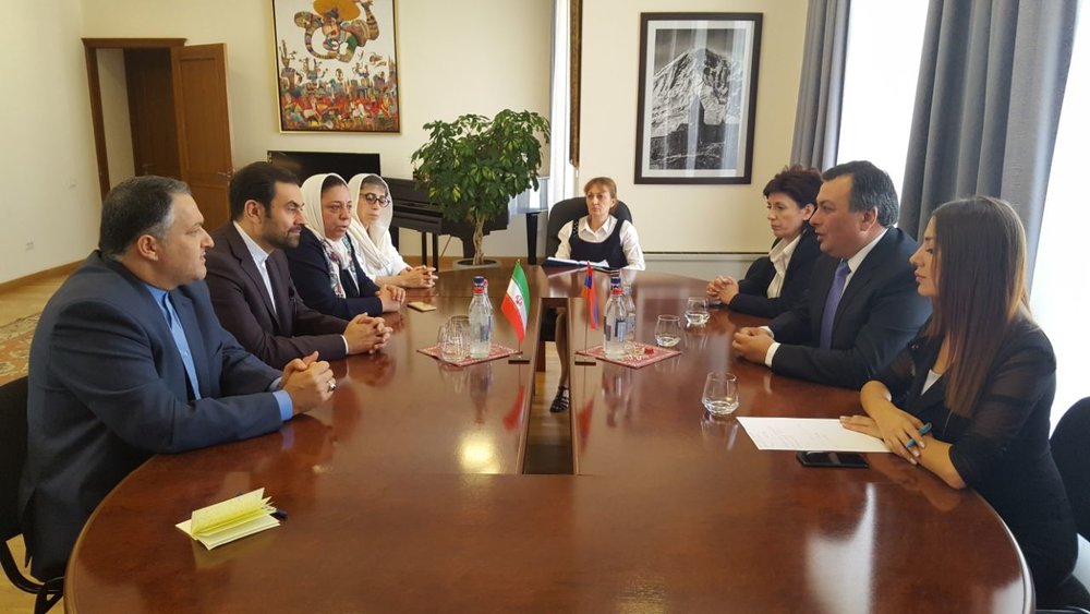 Iran, Armenia discuss developing cultural relations