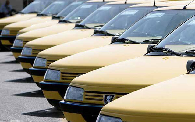 سامان‌دهی تاکسی‌های اینترنتی شهر سیرجان