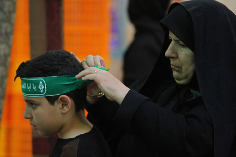 شهادت حضرت علی اصغر در حسینیه نورباران