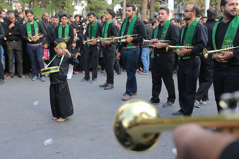 مراسم تاسوعای حسینی در نجف آباد