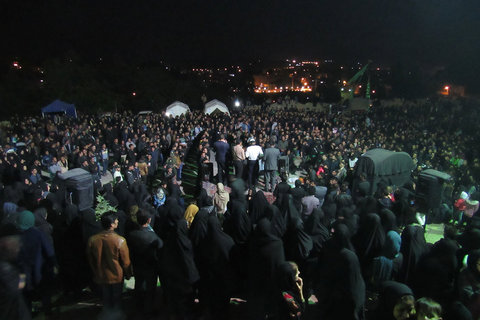 مراسم شام غریبان حضرت اباعبدالله الحسین (ع) - شهرستان سميرم