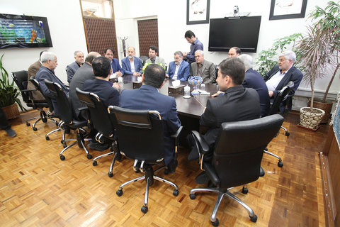 اولین روز حضور شهردار جدید در شهرداری مرکزی