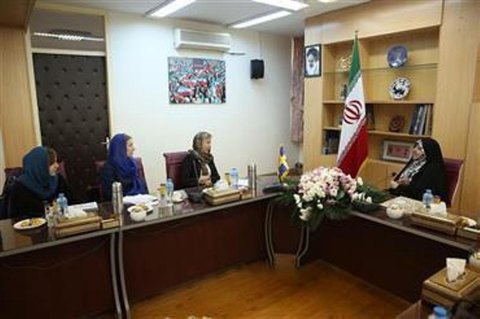 Iran, Sweden stress implementation of joint MoUs on women affairs
