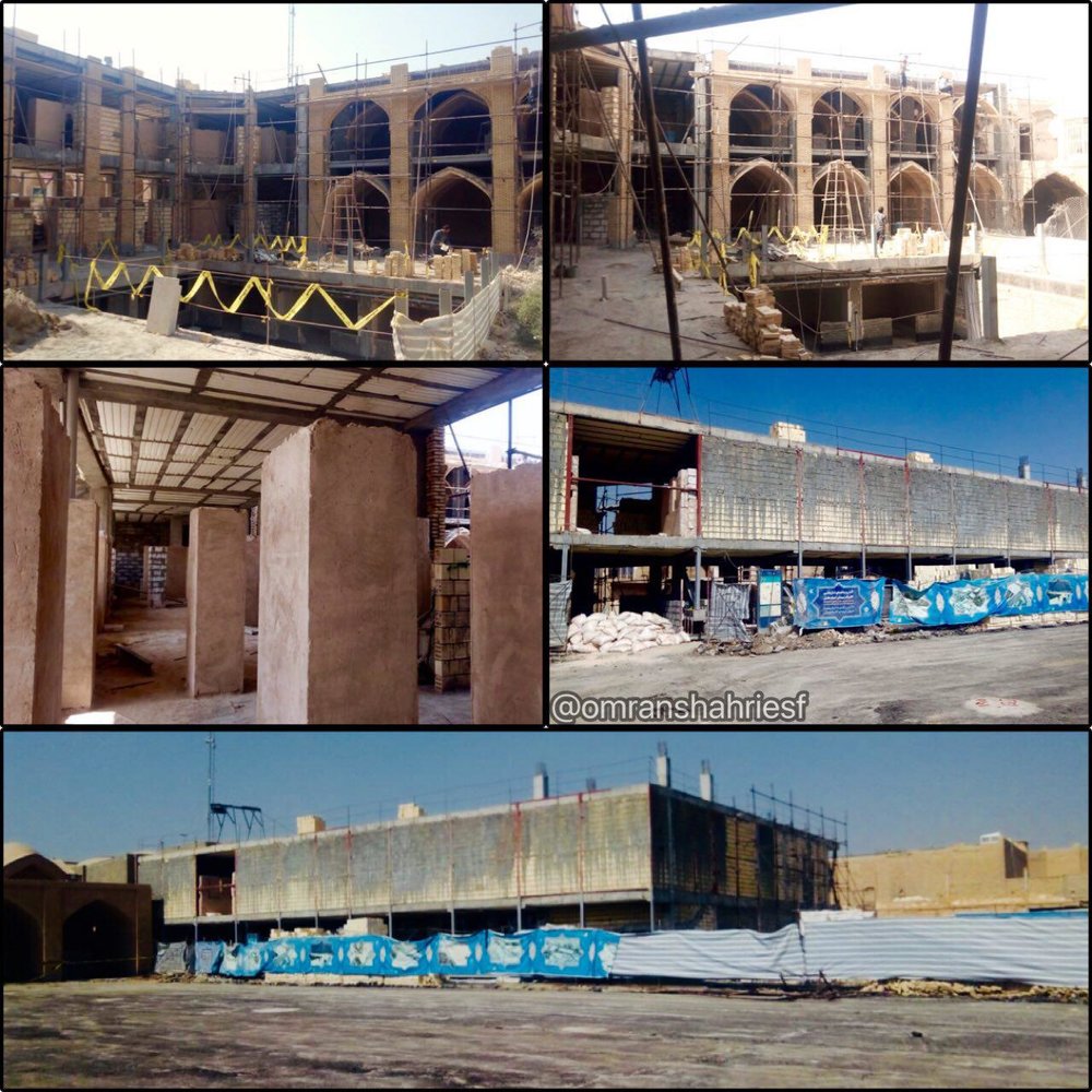 پیشرفت ۶۰ درصدی احداث موزه میدان امام علی(ع)