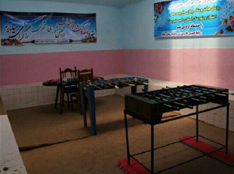 پنج خانه ورزش روستایی در تیران و کرون راه اندازی شد