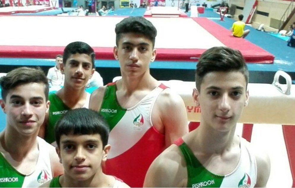 Iranian artistic gymnastics team wins Slovenia champs