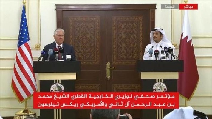 تیلرسون: طرف‌های بحران قطر آماده مذاکره نیستند/دوحه: کشورهای عربی به مداخله پایان دهند