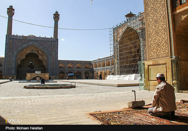 Jameh Mosque narrates ancient history of Isfahan