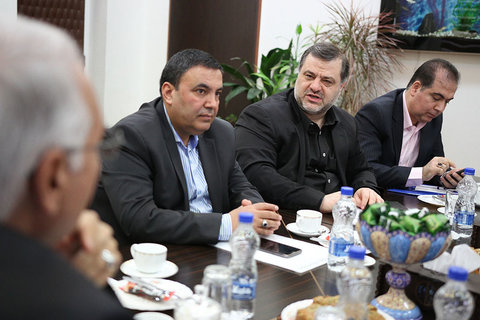 دیدارهییت بازرگانی آلمانی با شهردار و اعضای کمسیون گردشگردی اتاق بازرگانی اصفهان