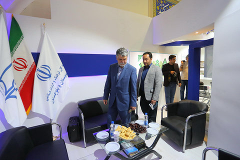 بازدید وزیر فرهنگ و ارشاد اسلامی از بیست و سومین نمایشگاه مطبوعات