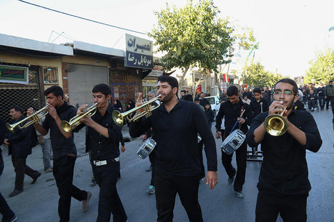 تشییع و تدفین پیکر جانباز ۷۰درصد "حسن صمدی" 