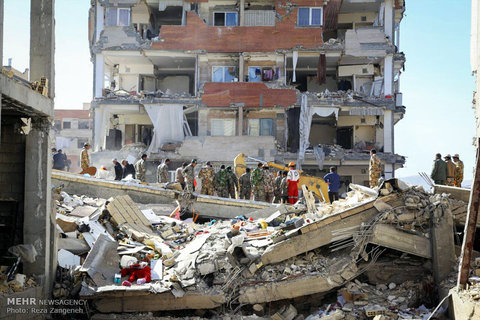 زلزله غرب ایران؛ مرگ‌بارترین زلزله سال ۲۰۱۷ 