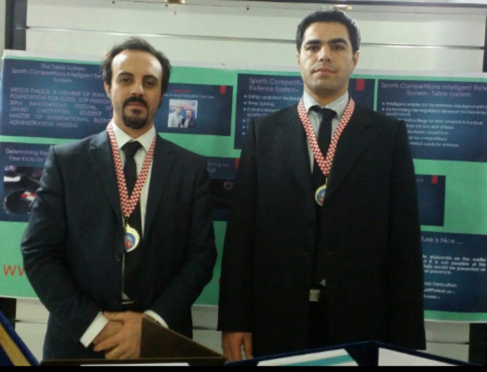 Two Iranian inventors auction their medals for quake-hit kids