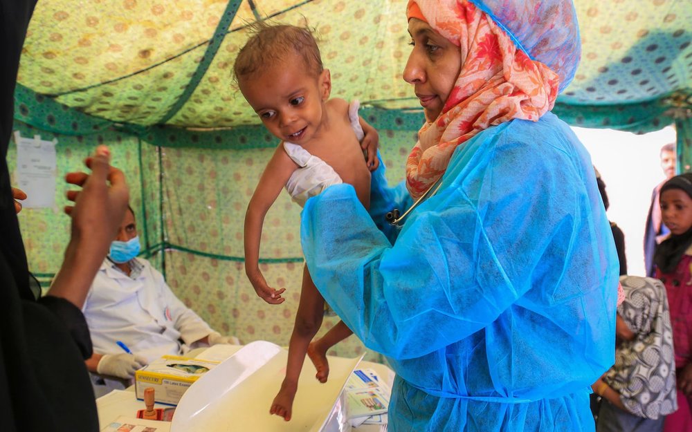 احتمال ابتلای بیش از صد هزار کودک یمنی به وبا در سال ۲۰۱۹