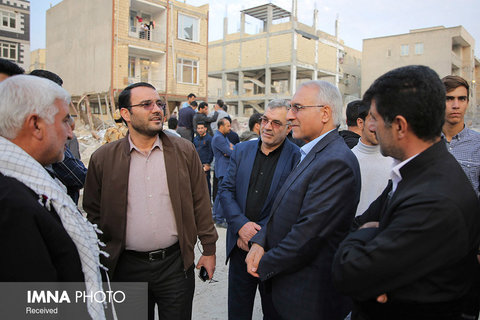 Isfahan councilors in Kermanshah 